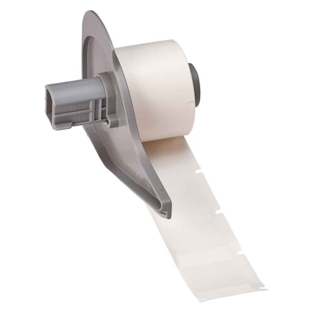 Wraparound Label, White, Vinyl, 1 in W MPN:M7-19-498
