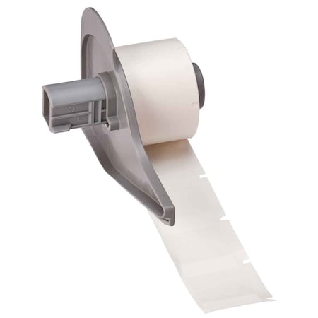 Wraparound Label, White, Nylon, 1 in W MPN:M7-19-499