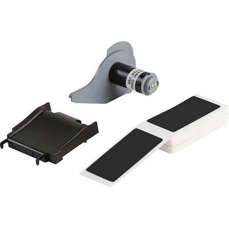Pre-Cut Label Stock Roll, Black, Gloss MPN:M7-191-593-BK