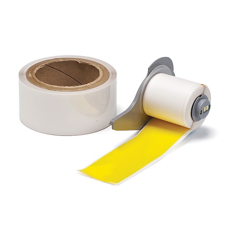ContinuousLabelStock, Yellow, Gloss, 2inW MPN:M7-2000-483-YL-KT