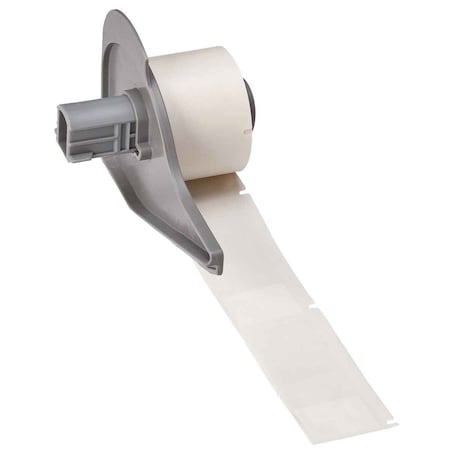Wraparound Label, White, Vinyl, 1 in W MPN:M7-21-417