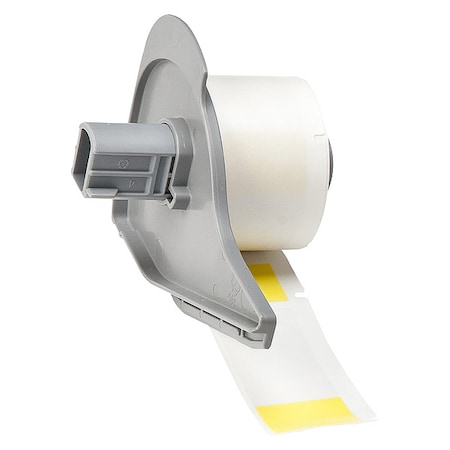 Wraparound Label, Yellow, Vinyl, 1 in W MPN:M7-21-427-YL