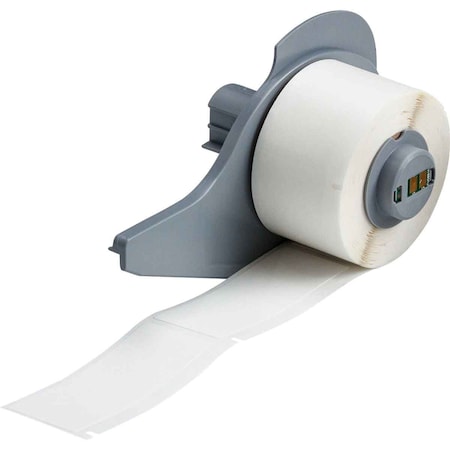 Wraparound Label, White, Vinyl, 1 in W MPN:M7-21-498