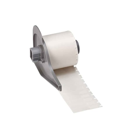 Wraparound Label, White, Vinyl, 1/4 in W MPN:M7-28-427