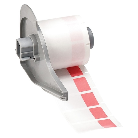 Wraparound Label, Red, Vinyl, 3/4 in W MPN:M7-30-427-RD