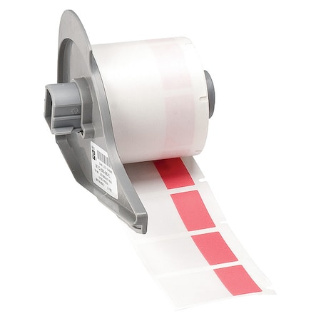 Wraparound Label, Red, Vinyl, 1 in W MPN:M7-31-427-RD