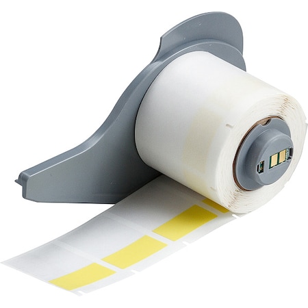Wraparound Label, Yellow, Vinyl, 1 in W MPN:M7-31-427-YL