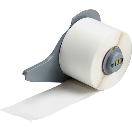 WraparoundLabel, White, Vinyl, 1-1/2inW MPN:M7-33-498