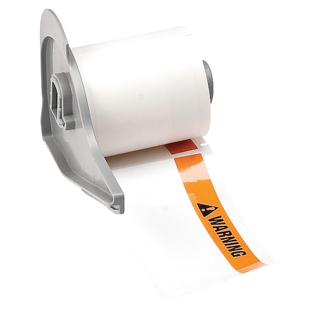 Pre-CutLabelStockRoll, Multicolor, Gloss MPN:M7-38-483-WARNING