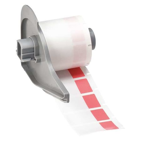 Cartridge Label, Red/Translucent, Labels/Roll: 250 MPN:M71-30-427-RD