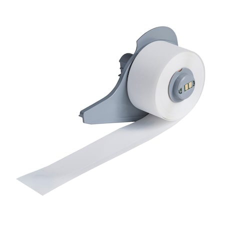 Tag Label, White, Polyester, 1 in W MPN:M7C-1000-414