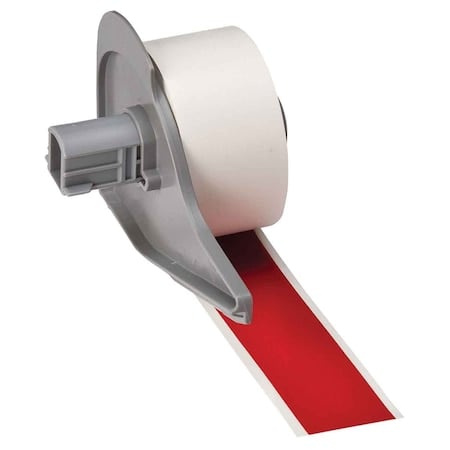 ContinuousLabelStock, Red, Gloss, 1inW MPN:M7C-1000-569-RD