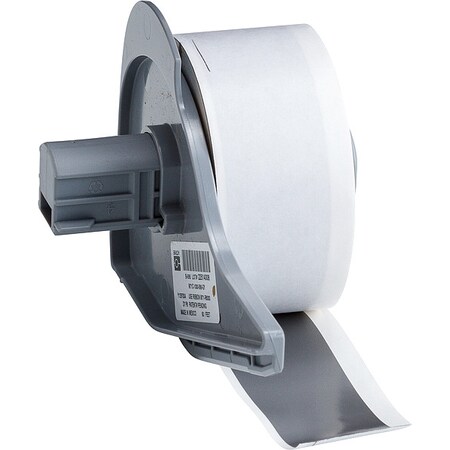 ContinuousLabelStock, Gray, Gloss, 1inW MPN:M7C-1000-595-GY