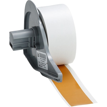 ContinuousLabelStock, Ochre, Gloss, 1inW MPN:M7C-1000-595-OC