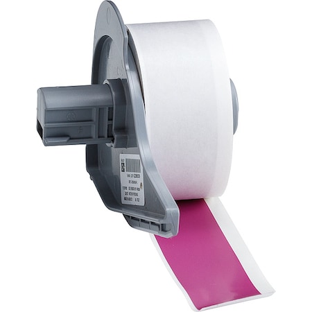 ContinuousLabelStock, Purple, Gloss, 1inW MPN:M7C-1000-595-PL