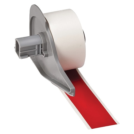 ContinuousLabelStock, Red, Gloss, 1inW MPN:M7C-1000-595-RD
