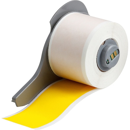 WraparoundLabel, Yellow, 1-1/2inW MPN:M7C-1500-472-YL