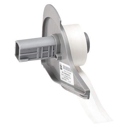 ContinuousLabelStock, White, Gloss, 3/8inW MPN:M7C-375-422
