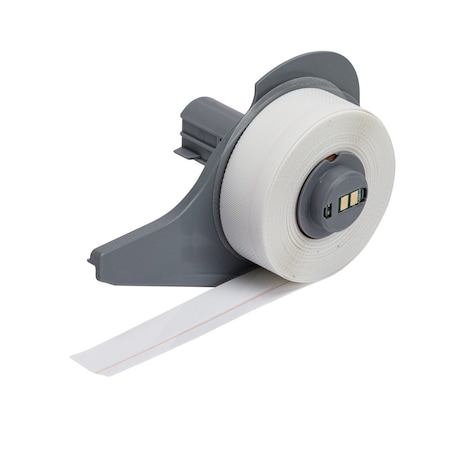 ContinuousLabelStock, White, Matte, 1/2inW MPN:M7C-500-414