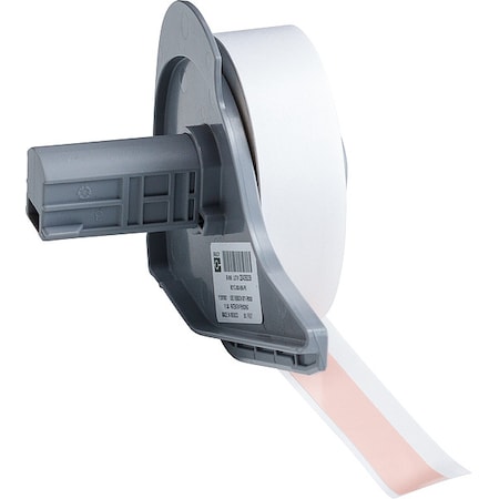 ContinuousLabelStock, Pink, Gloss, 1/2inW MPN:M7C-500-595-PK