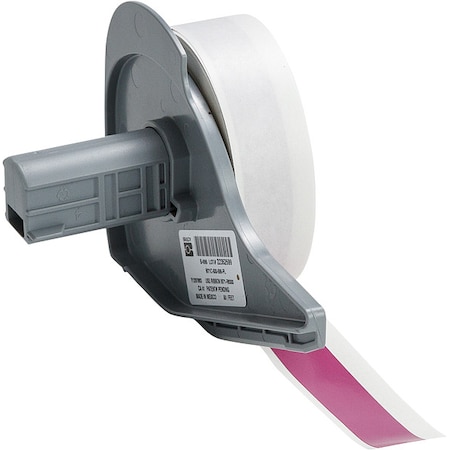 ContinuousLabelStock, Purple, Gloss, 1/2inW MPN:M7C-500-595-PL