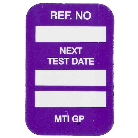 Microtag(r) Inspection Insr, Vinyl, PK100, MIC-MTIGP P MPN:MIC-MTIGP P