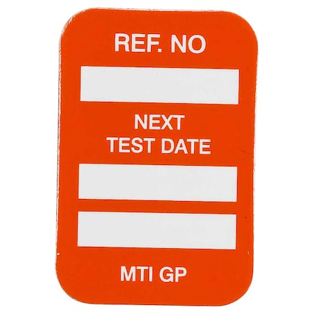 Microtag(r) Inspection Insr, Vinyl, PK100, MIC-MTIGP R MPN:MIC-MTIGP R