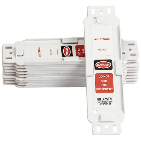 Tag, Multicolor, 8-1/4inH, 2-1/4inW, PK10 MPN:MUL-EITHUSA01