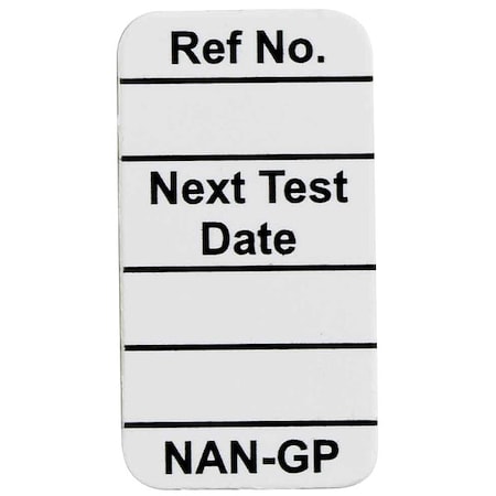 Nanotag(tm) Insr, 1-1/4 x 5/8 In, PK100, NAN-GP W MPN:NAN-GP W