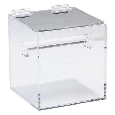 Safety Label Dispenser, Plastic, Clear, Win MPN:PD934A