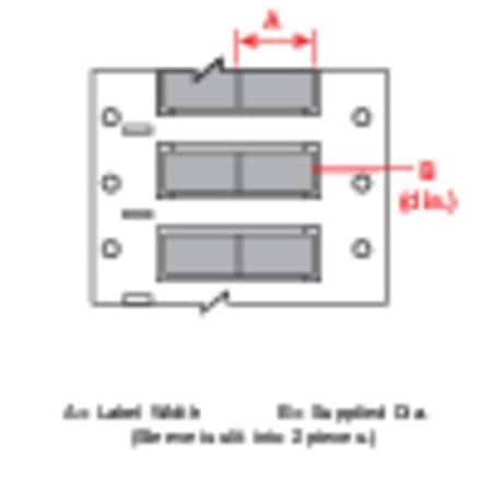 SleeveLabel, Gray, Polyolefin, 3/32inW MPN:PS-094-150-GY-2
