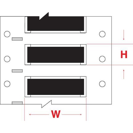 Write On Black Wire Marker Sleeves, PermaSleeve® Polyolefin, PS-187-2-BK MPN:PS-187-2-BK