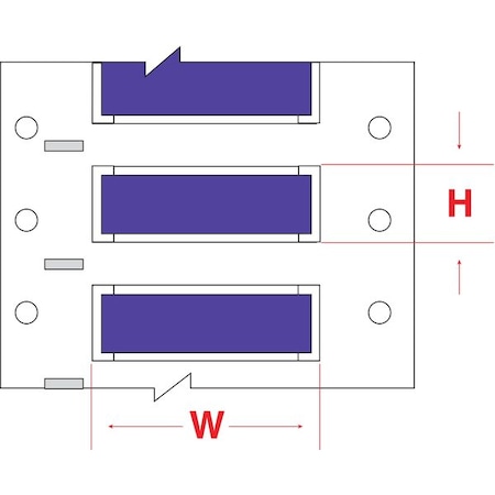 Write On Violet Wire Marker Sleeves, PermaSleeve® Polyolefin, PS-375-150-VT-S MPN:PS-375-150-VT-S