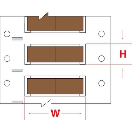 Write On Brown Wire Marker Sleeves, PermaSleeve® Polyolefin, PS-500-150-BR-S-2 MPN:PS-500-150-BR-S-2