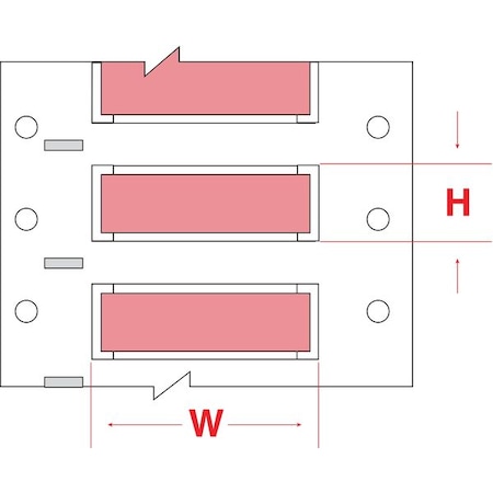 Write On Pink Wire Marker Sleeves, PermaSleeve® Polyolefin, PS-500-2-PK-S MPN:PS-500-2-PK-S