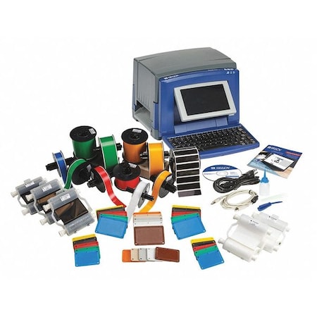 Desktop Label Printer Kit, S3100 Series, Single Color Capability MPN:S3100W-PIPE-KIT