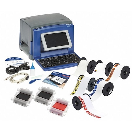 Desktop Label Printer Kit, S3100 Series, Single Color Capability MPN:S3100W-SAFE-KIT