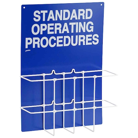 Operation Procedures Center, Standard Operating Procedures, Heavy Duty Poly, 14 in W, 20 in H MPN:SM016A