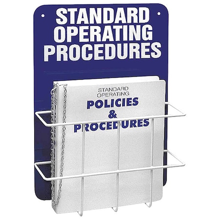 Operation Procedures Center, Standard Operating Procedures, Heavy Duty Poly, 14 in W, 20 in H MPN:SM681A