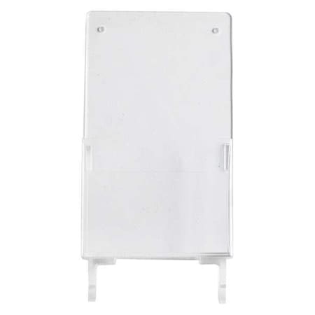 Prinzing Tag Holder, Plastic, 3 1/2 in H x 10 in W, Clear MPN:TH2-H