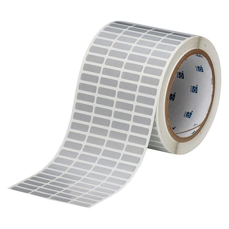 Silver Polyester Wire Marker, THT-1-435-10 MPN:THT-1-435-10
