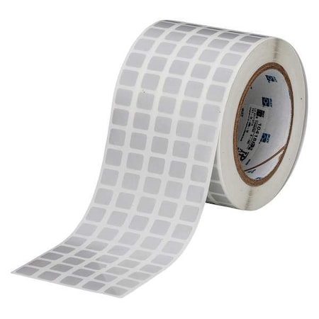 Silver Metalized Polyester Wire Marker, THT-12-413-10 MPN:THT-12-413-10