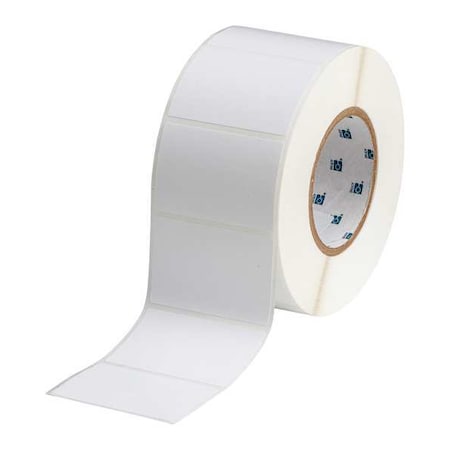 Thermal Transfer Label, White, Labels/Roll: 1000 MPN:THT-19-499-1