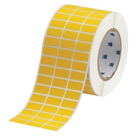 Yellow Tedlar® Wire Marker, THT-5-437-10-YL MPN:THT-5-437-10-YL