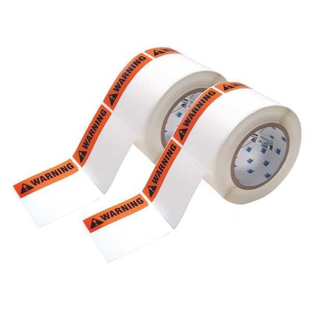 Pre-Cut Label Stock Roll, White, Gloss, PK2 MPN:THTEL-184-483-1-WA