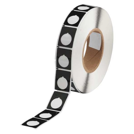 Label, Black, Labels/Roll: 500 MPN:THTEP-167-593-.5BK