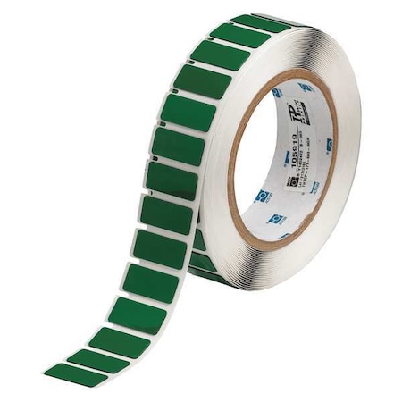 Label, Green, Labels/Roll: 500 MPN:THTEP-171-593-.5GN