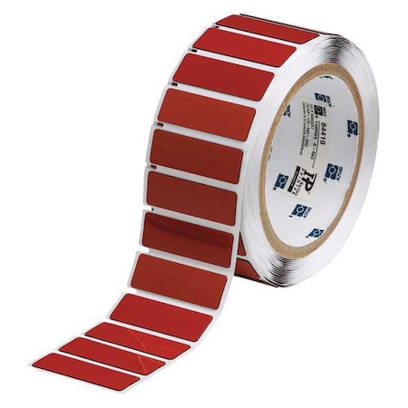 Label, Red, Labels/Roll: 500 MPN:THTEP-172-593-.5RD