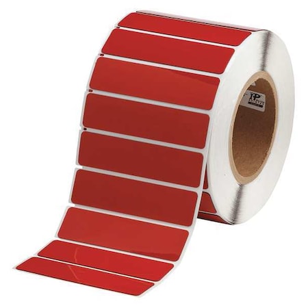 Label, Red, Labels/Roll: 500 MPN:THTEP-174-593-.5RD