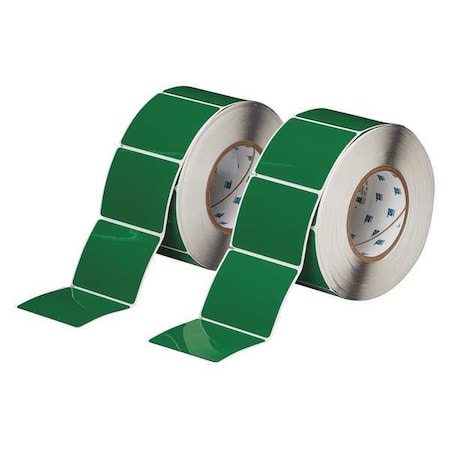 Label, Green, Labels/Roll: 500 MPN:THTEP-177-593-.5GN